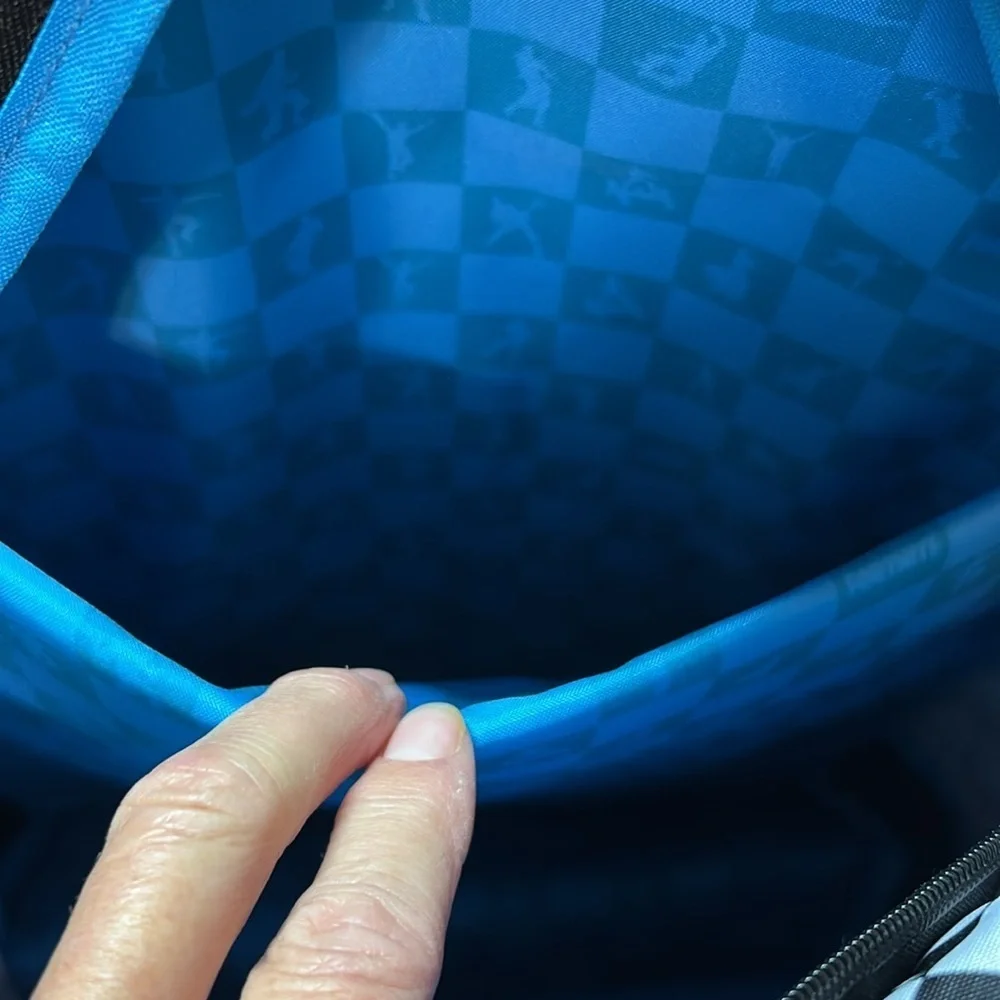 Fortnite backpack, checkered